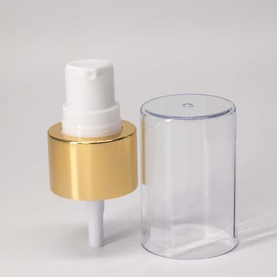 Customizable Aluminum Treatment Cream Pump 24/410 28/410 For Cosmetic Bottles